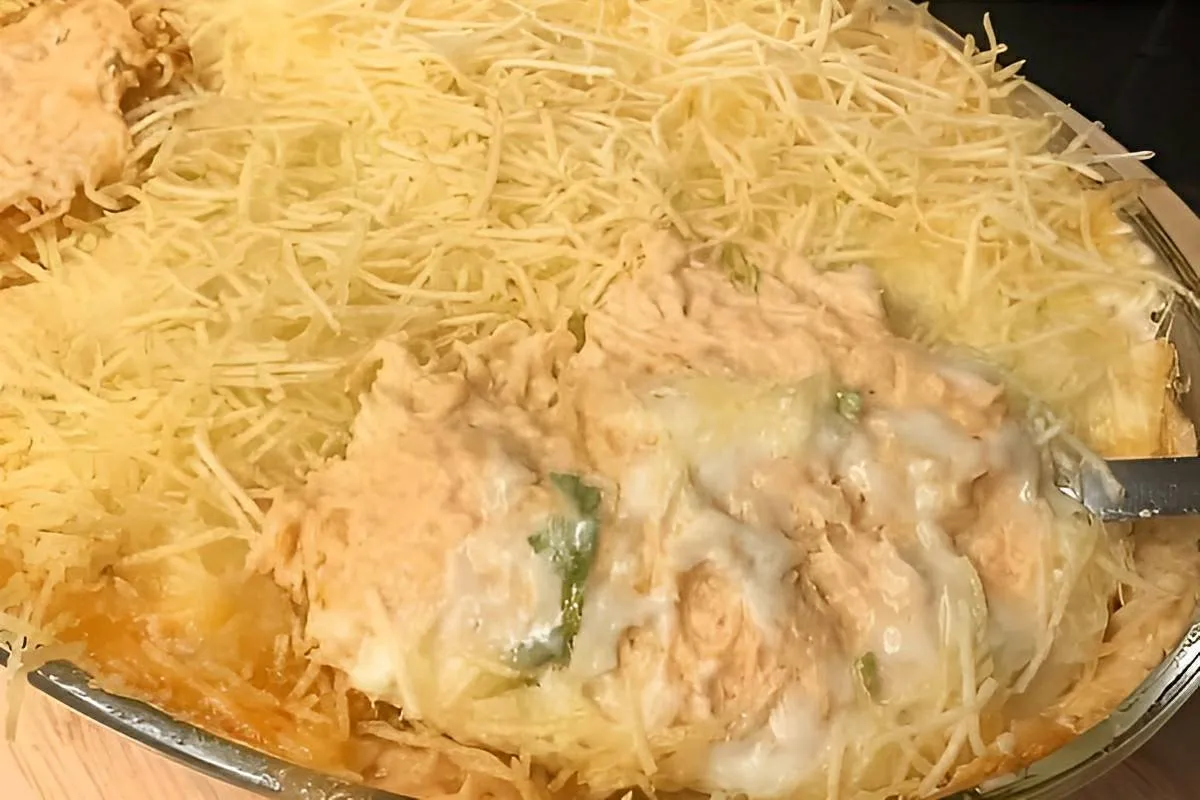 Fricassê de frango com batata palha um prato perfeito para t