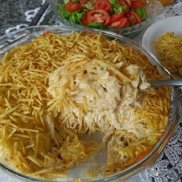 Fricassê de Frango com Milho