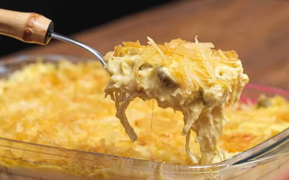 Fricassé de frango mais fácil do mundo para fazer mesmo sem