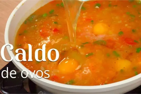Friozinho quase chegando e esse caldo de ovos vai ser o maio