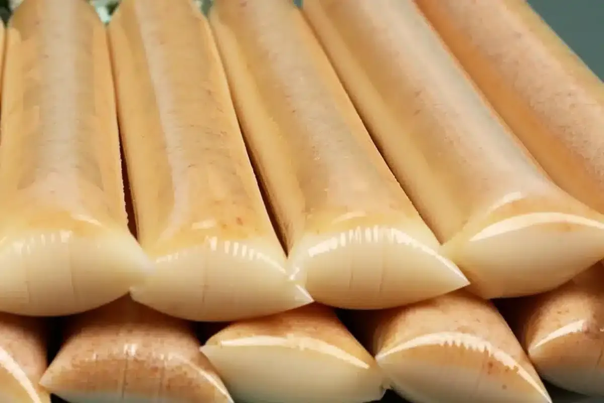 Geladinho cremoso de amendoim delicioso feito sem leite cond