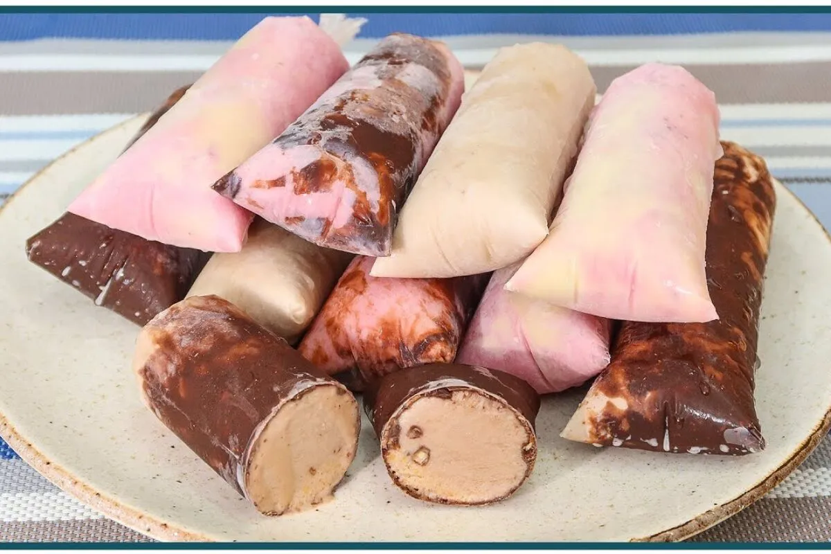 Geladinho gourmet: sabores incríveis, ótima ideia para refre