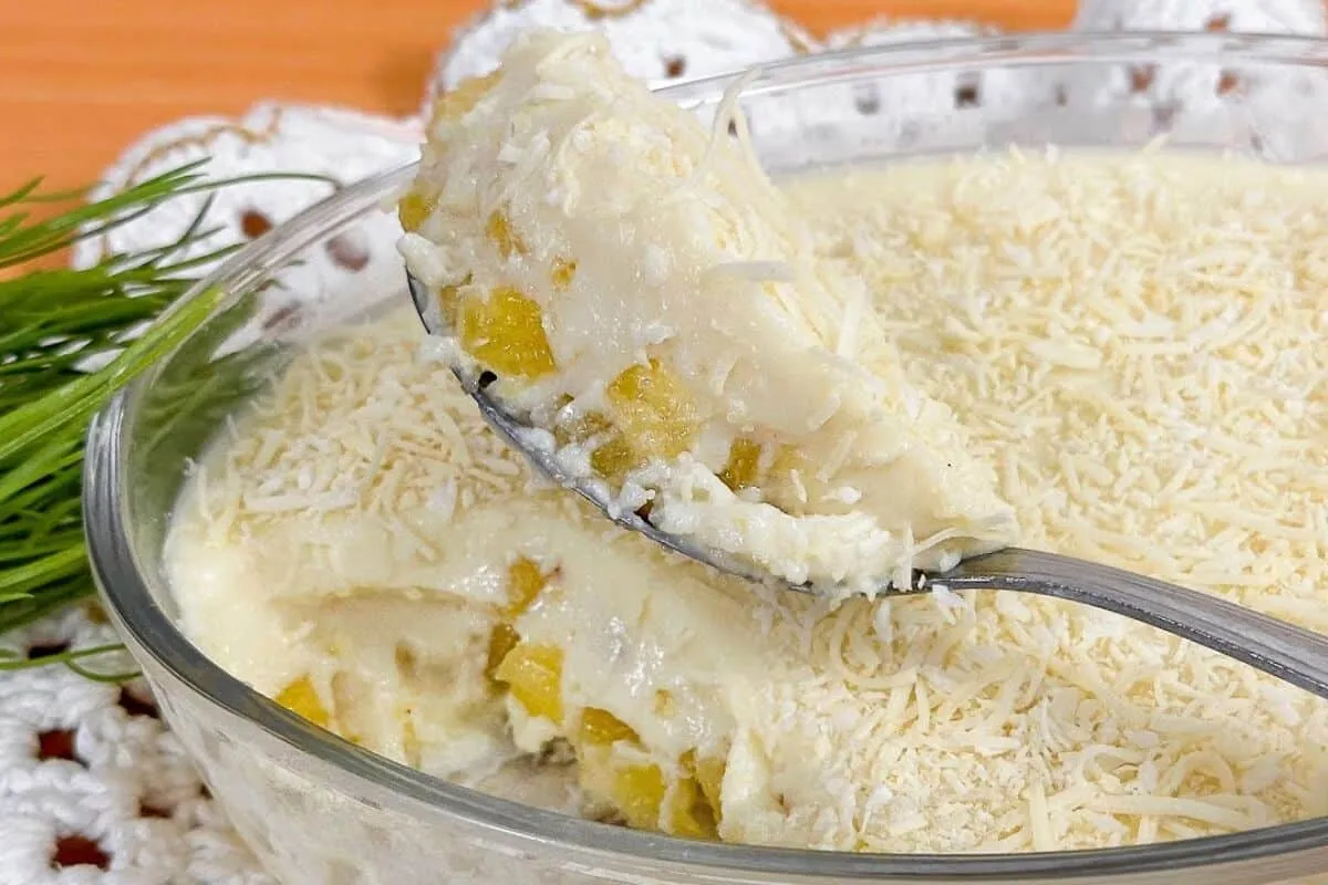 Gelado de abacaxi: uma sobremesa super cremosa, deliciosa, r
