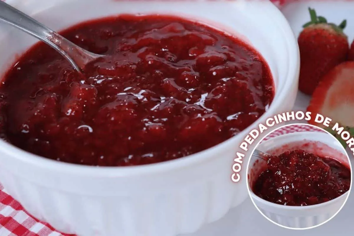 Geleia de morango: a receita caseira perfeita para rechear s
