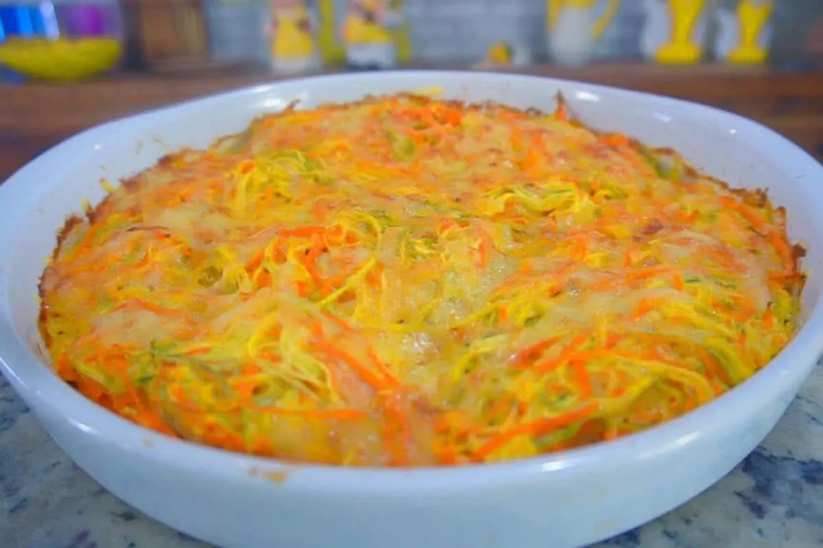 Gratinado de legumes saudável e saboroso para você acompanha