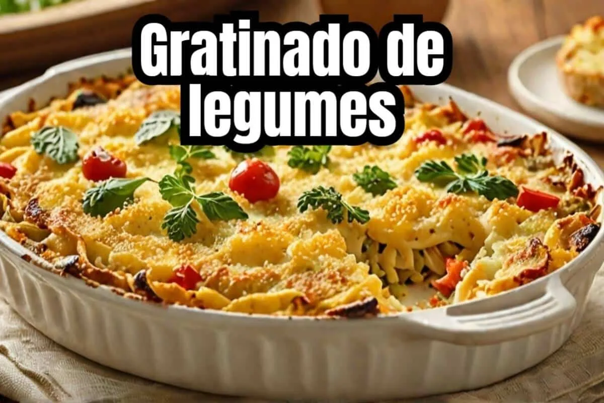 Gratinado de legumes: um acompanhamento gostoso e colorido p
