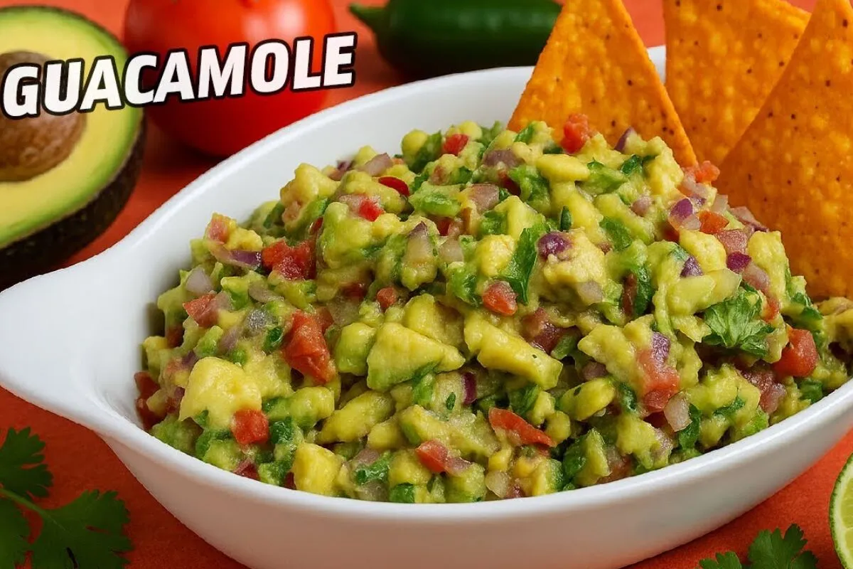 Guacamole mexicana fácil: receita original perfeita para ser