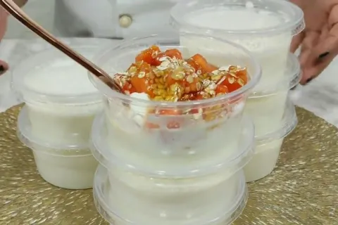 Iogurte caseiro: faça com facilidade um iogurte natural que 