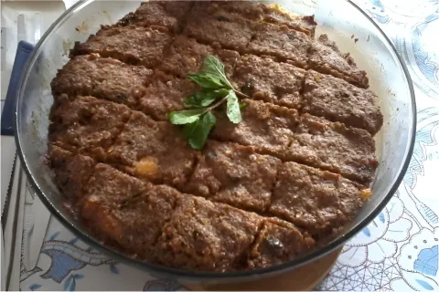 Kibe de forno com recheio de queijo um almoço ou jantar perf