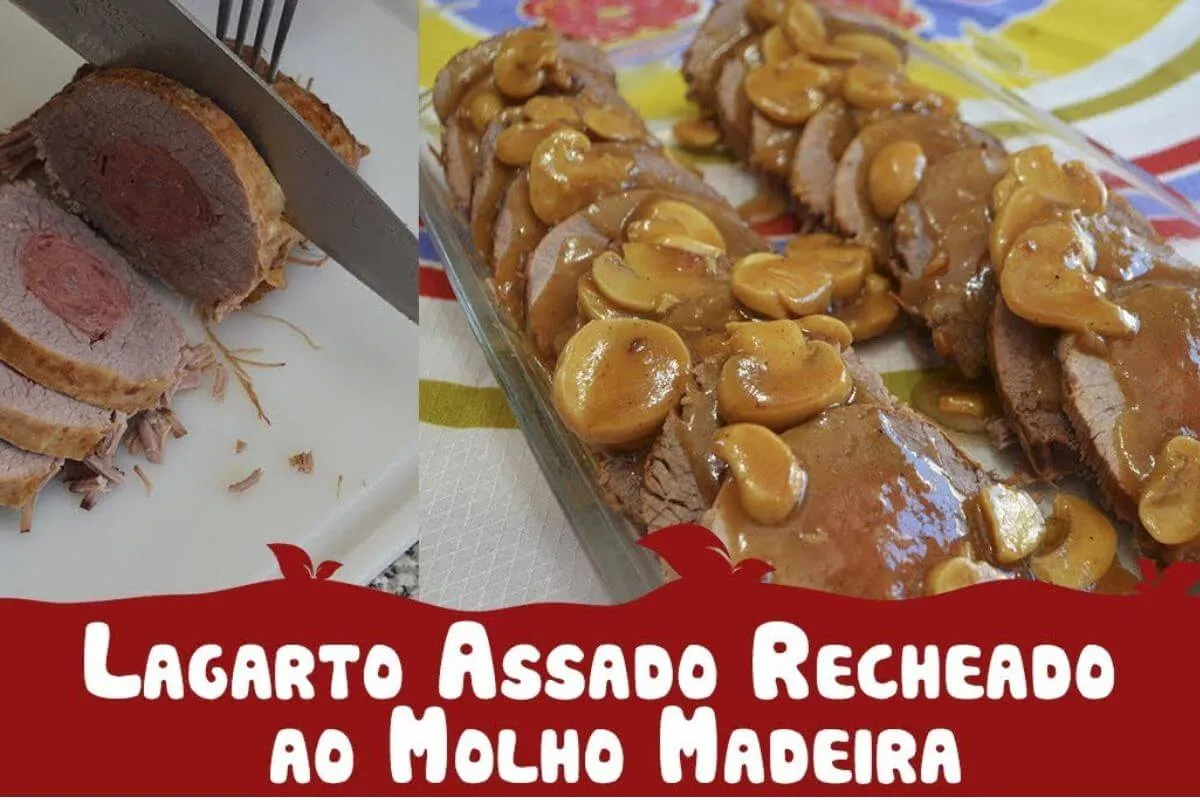 Lagarto ao molho madeira que faz o maior sucesso nos buffets