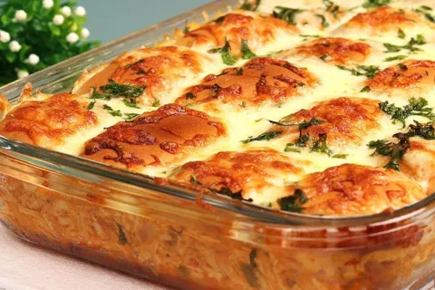 Lanchão de forno super cremoso e muito rápido, para você eco