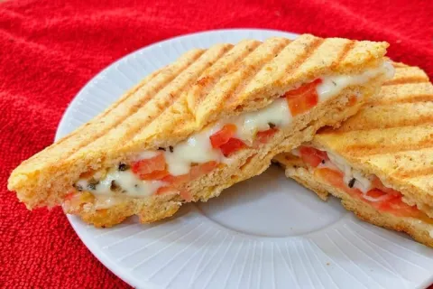 Lanche low carb perfeito para substituir o pão, uma receita 