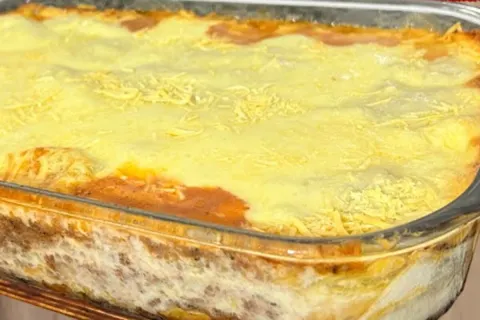 Lasanha com carne moída, uma receita clássica e suculenta pa