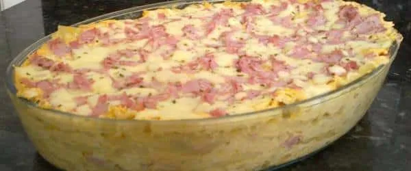 Lasanha de Peito de Frango com Queijo