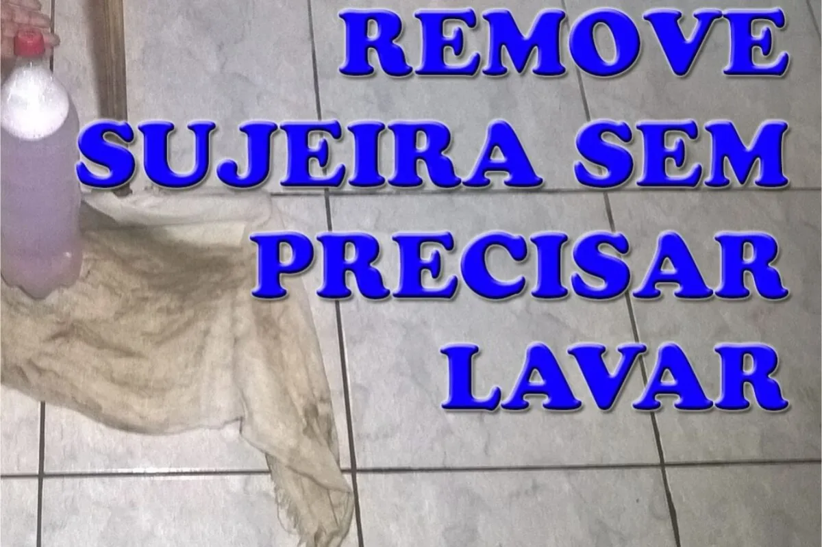 Limpa pisos caseiro: limpa chão sem precisar jogar água, des