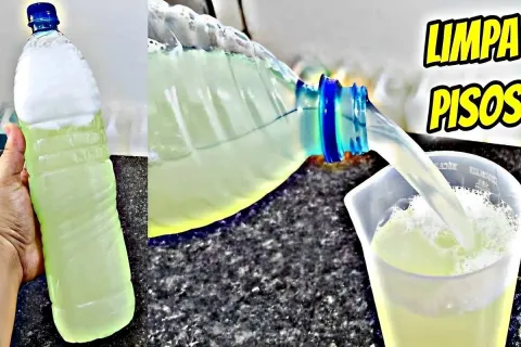 Limpa pisos caseiro para deixar seu piso claro como novo usa