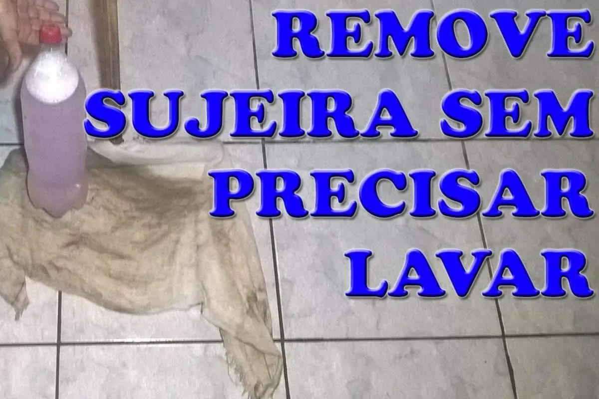 Limpa pisos caseiro que tira todo encardido e sujeira grudad