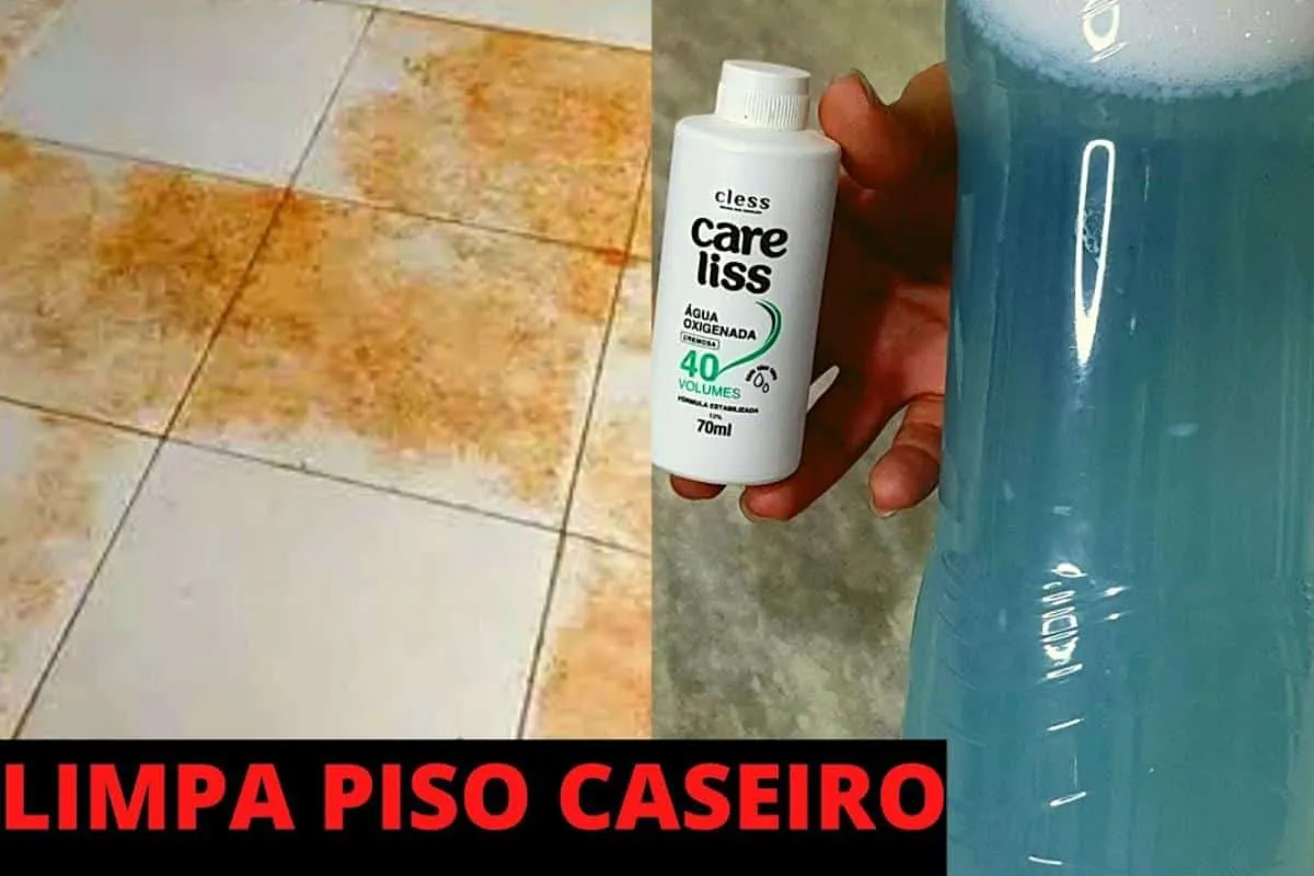 Limpa pisos caseiro: tira todas as manchas de encardido em p