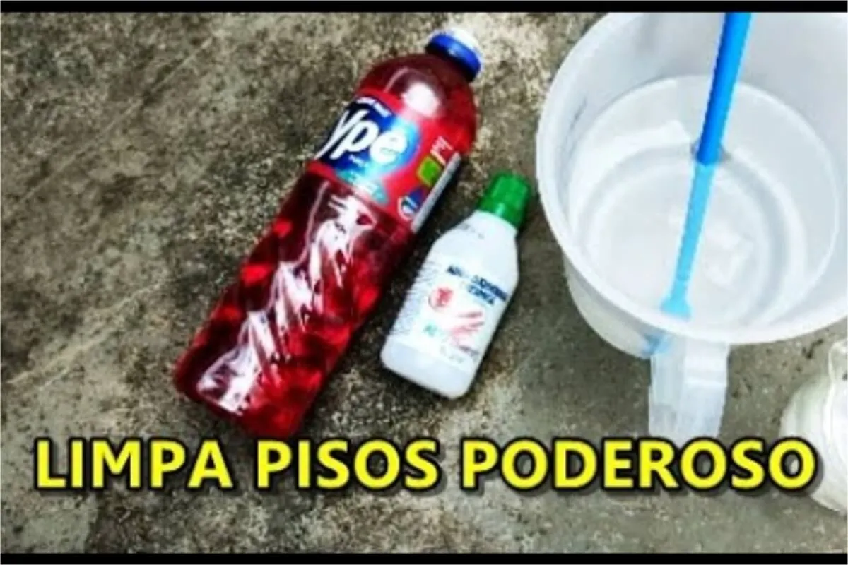 Limpa pisos caseiro: uma combinação boa e barata para sua fa