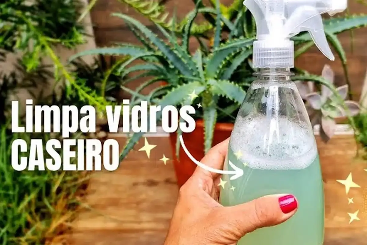 Limpa vidros caseiro: essa misturinha é uma beleza na hora d