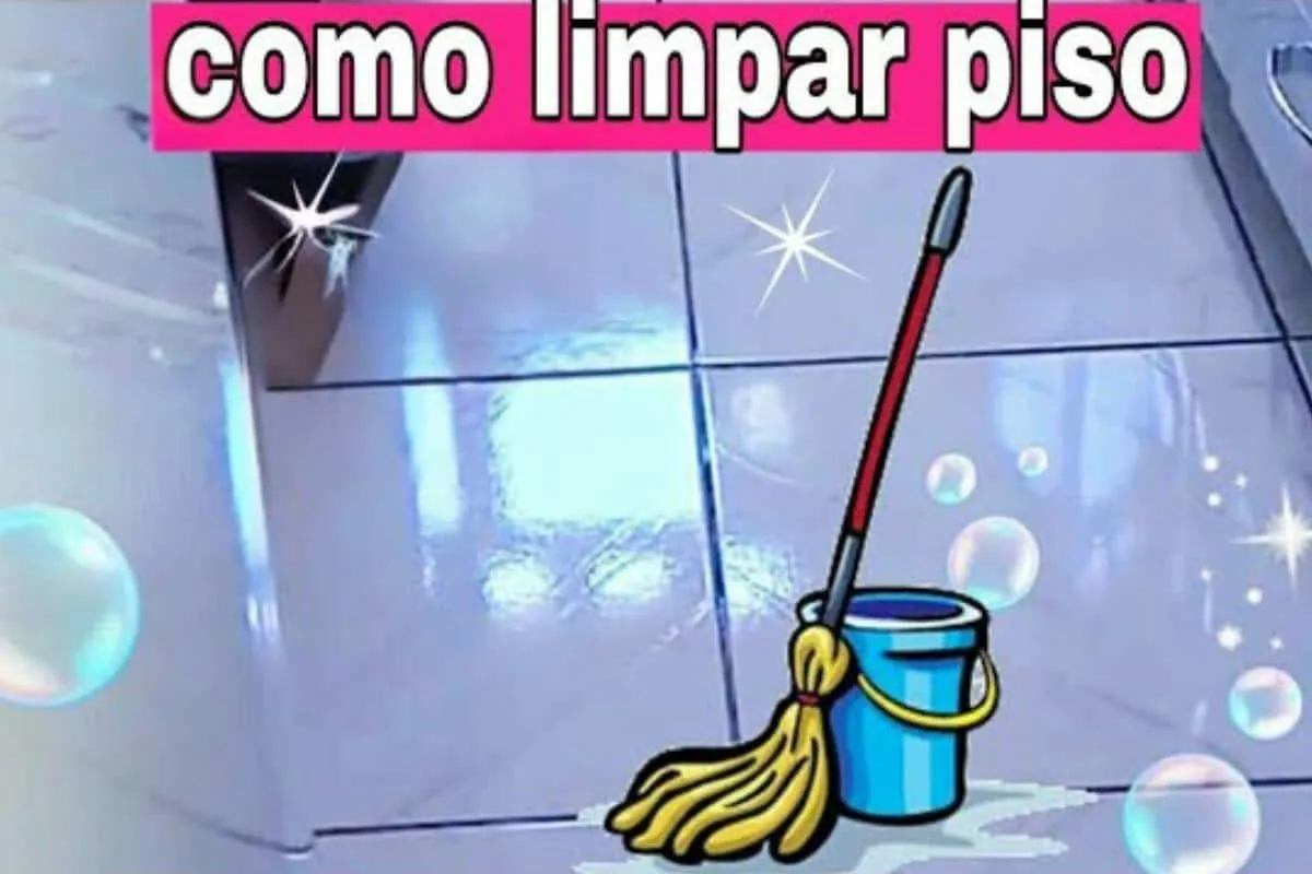 Limpador de piso caseiro que deixa sua casa limpa e cheirosa
