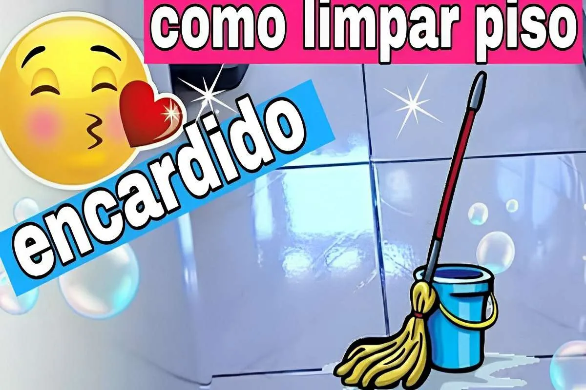 Limpador de piso encardido que funciona de verdade feito com