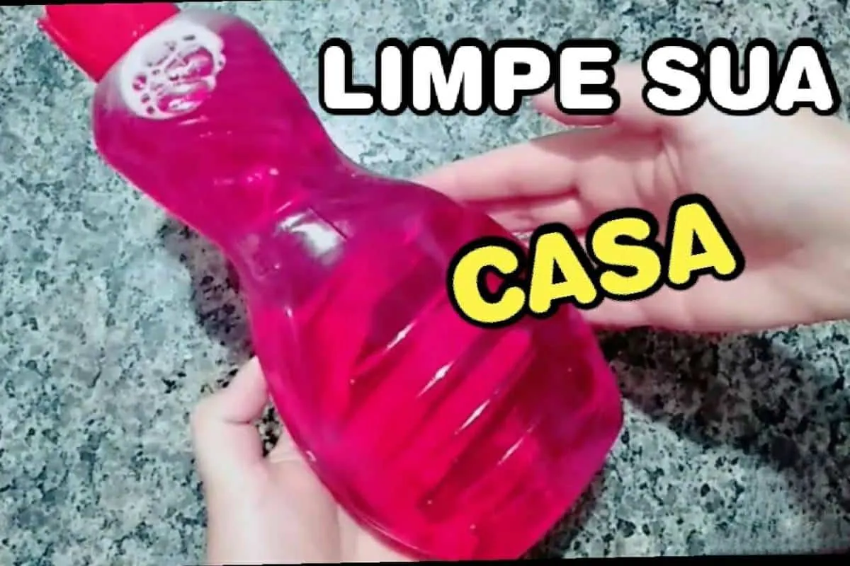Limpador perfumado caseiro igual Ajax limpa e perfuma toda s