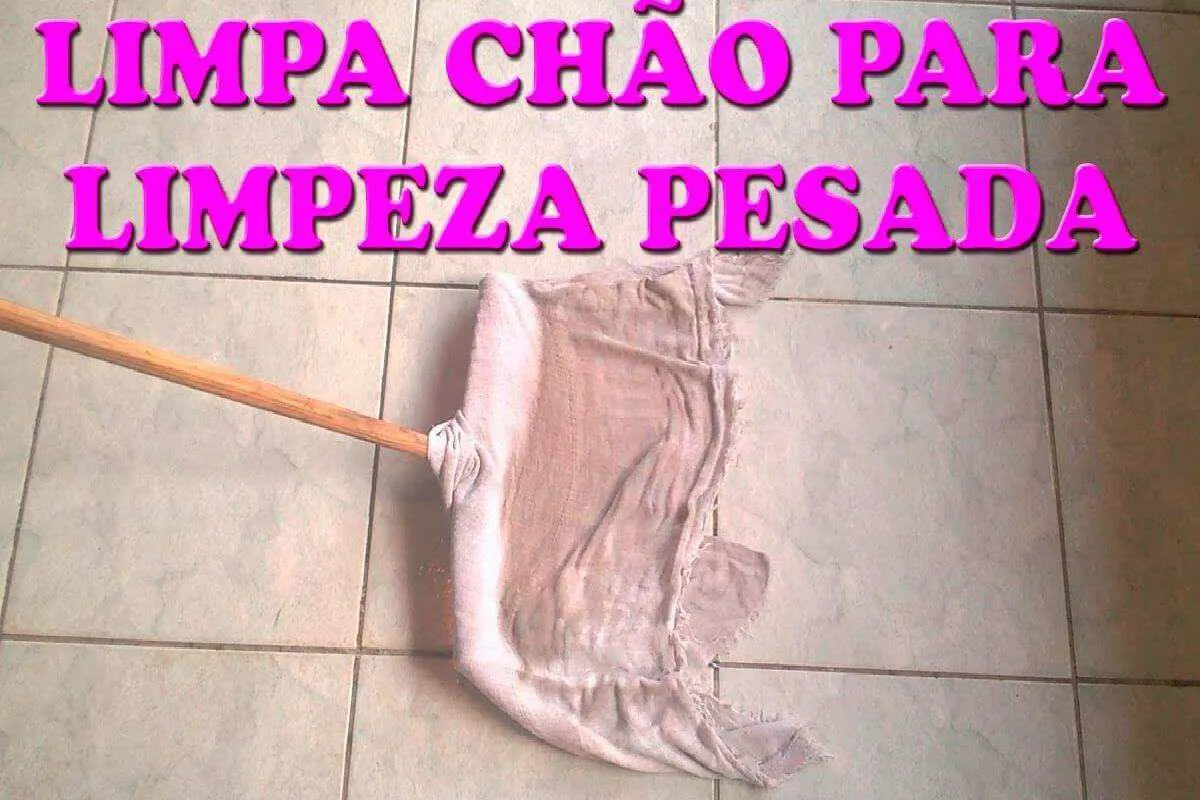 Limpar chão na sua casa vai ser muito mais rápido e prático