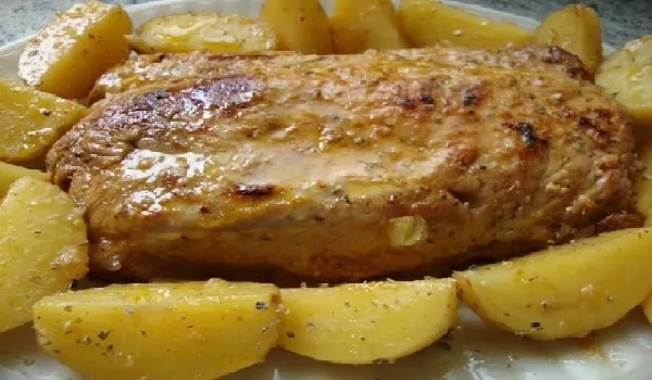 Lombo de Porco com Batatas