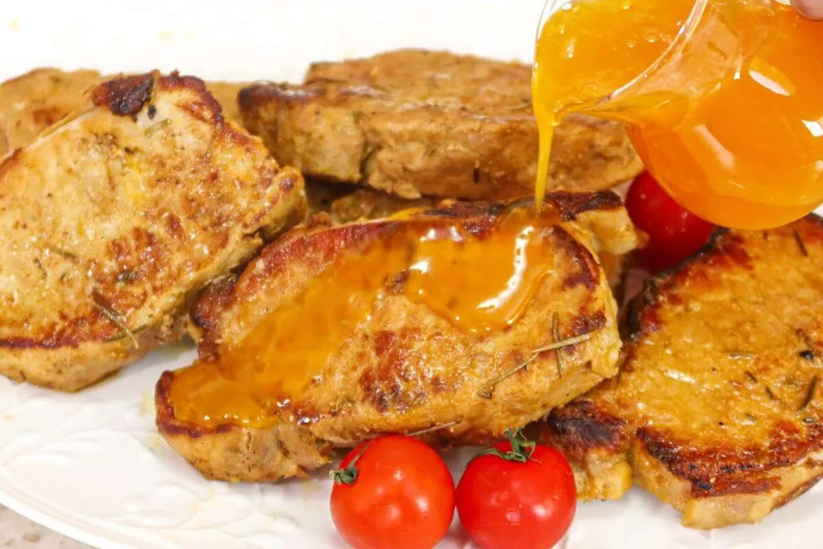 Lombo suíno assado perfeito para a refeição de virada do ano