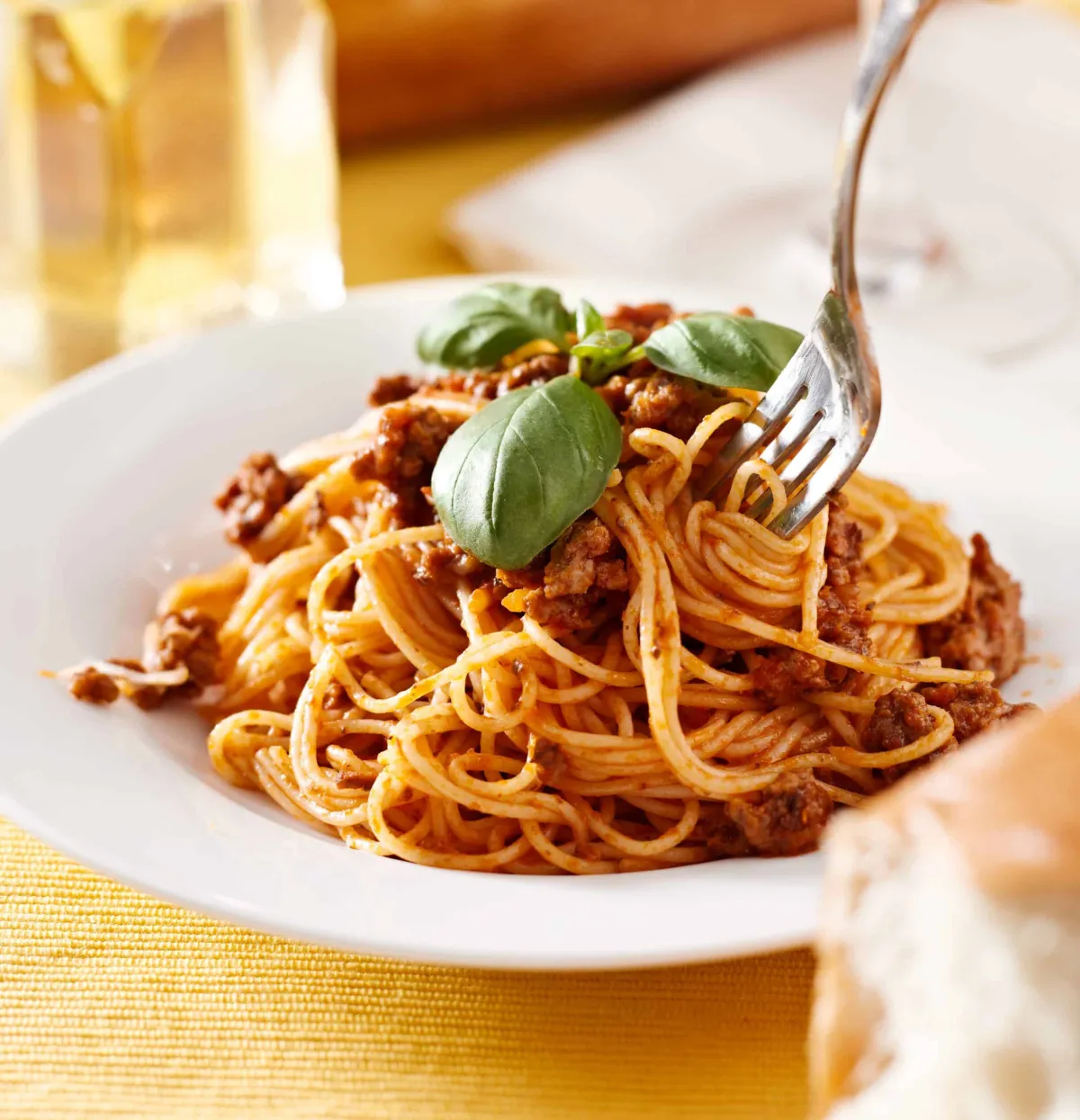 Macarrão com Carne Moída Simples