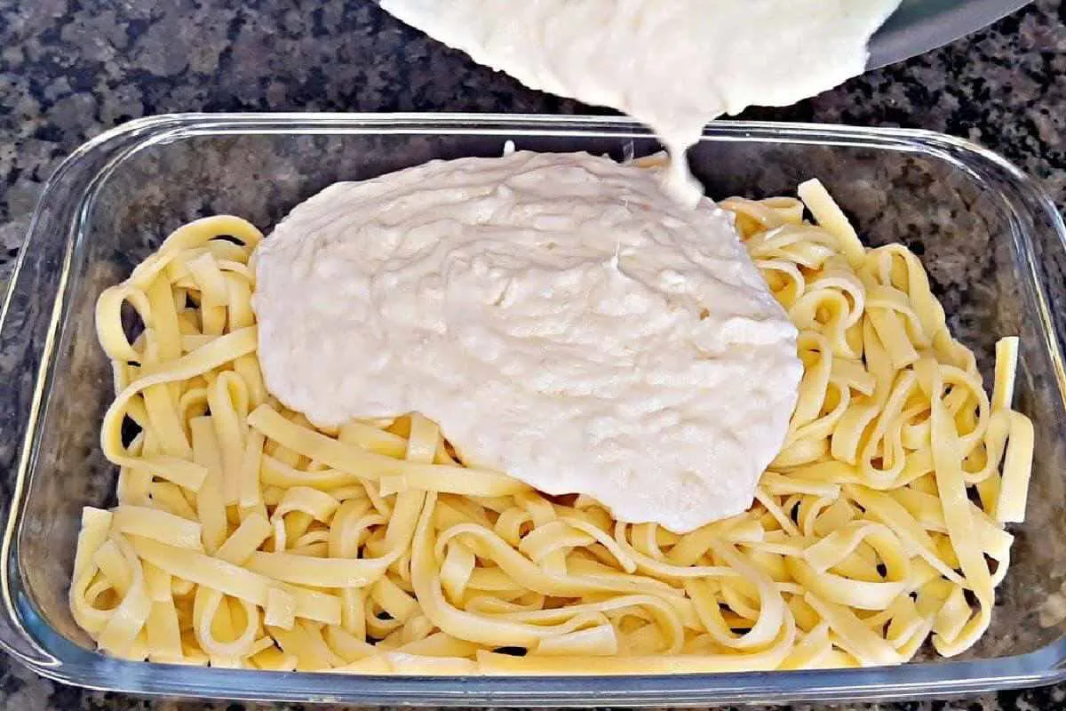 Macarrão com molho branco delicioso para fazer em qualquer d