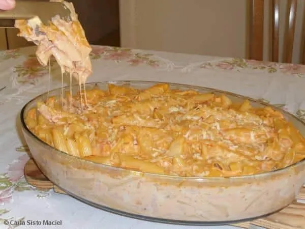 Macarrão Cremoso ao Forno