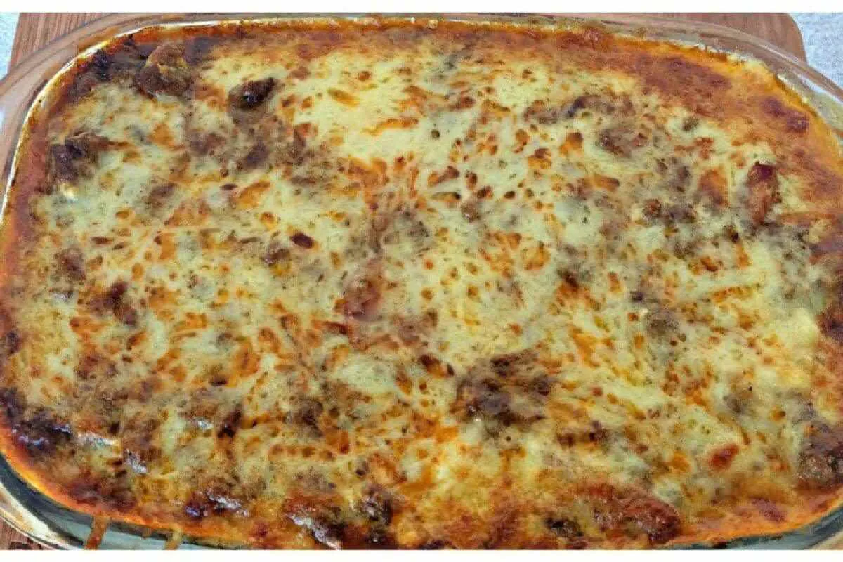 Macarrão cremoso de forno muito saboroso e barato para fazer
