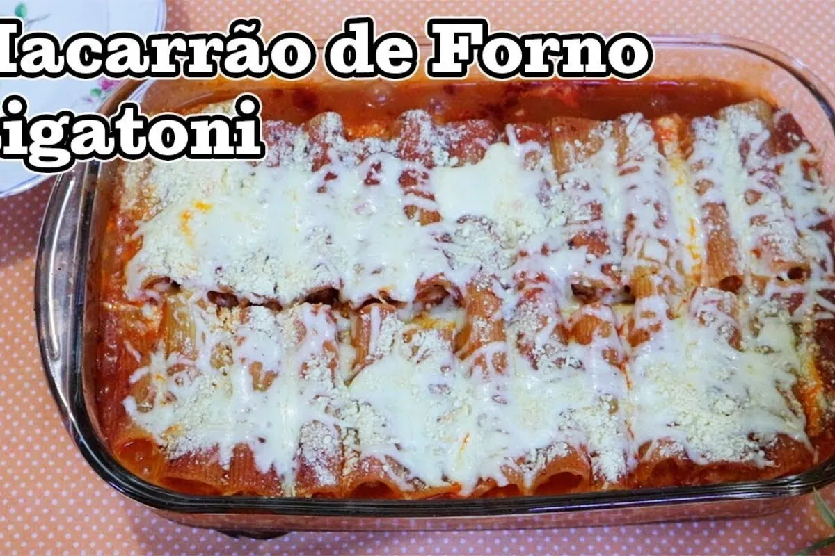 Macarrão de forno: faça uma refeição deliciosa e prática usa