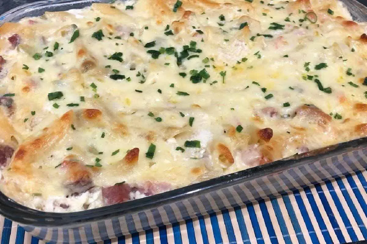 Macarrão de preguiçoso uma ótima opção para seu almoço de do
