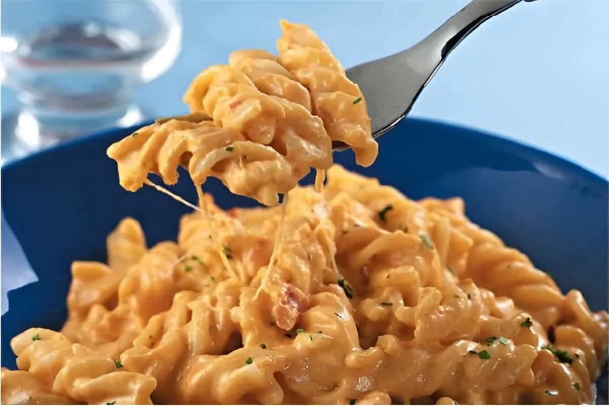 Macarrão na panela de pressão uma refeição completa pronta e