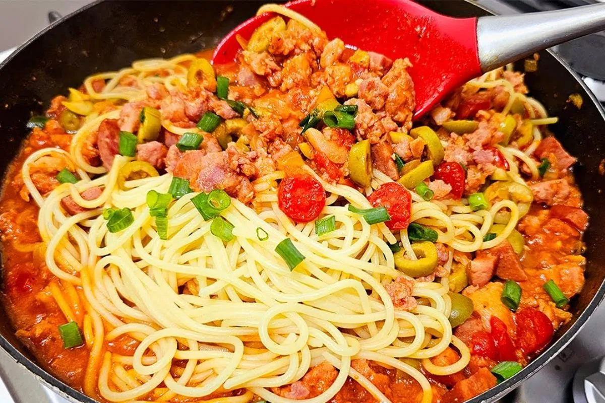 Macarrão perfeito á toscana da vovó perfeito para o seu almo