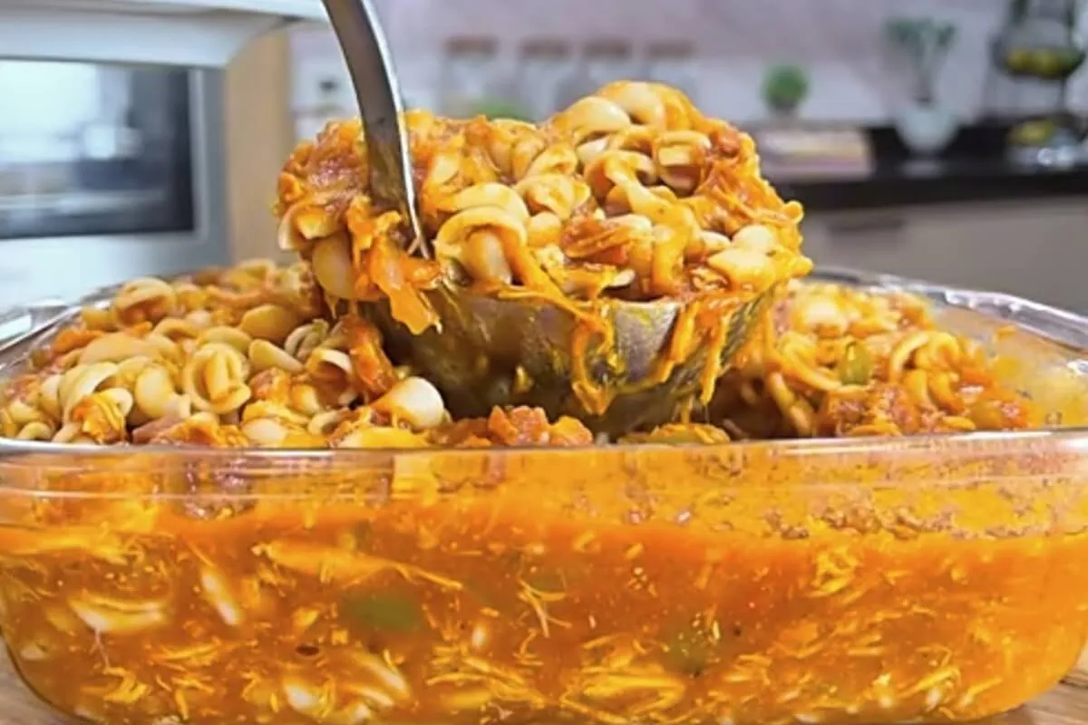 Macarronada fácil de preparar fica uma delícia que dá vontad