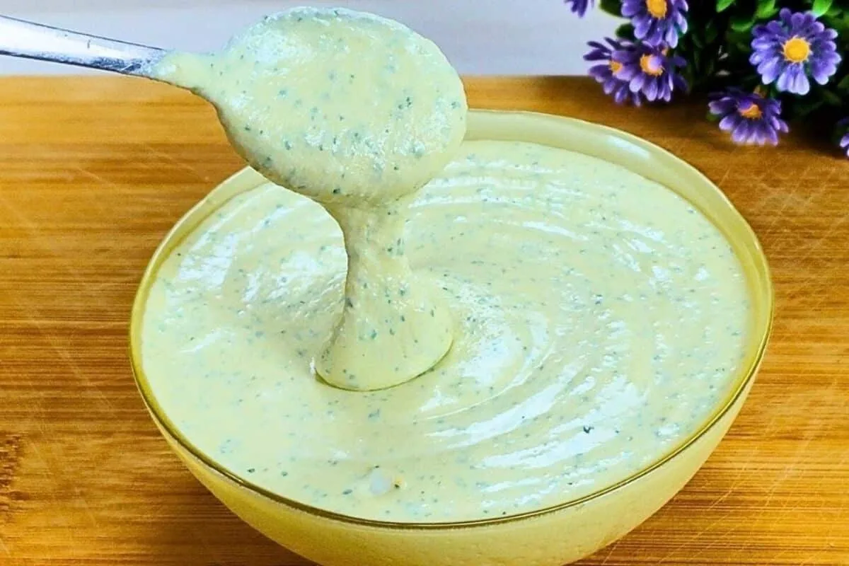 Maionese caseira sem óleo deliciosa e super leve, perfeita p