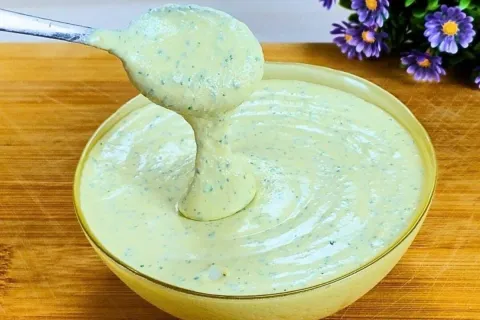 Maionese caseira sem óleo deliciosa e super leve, perfeita p