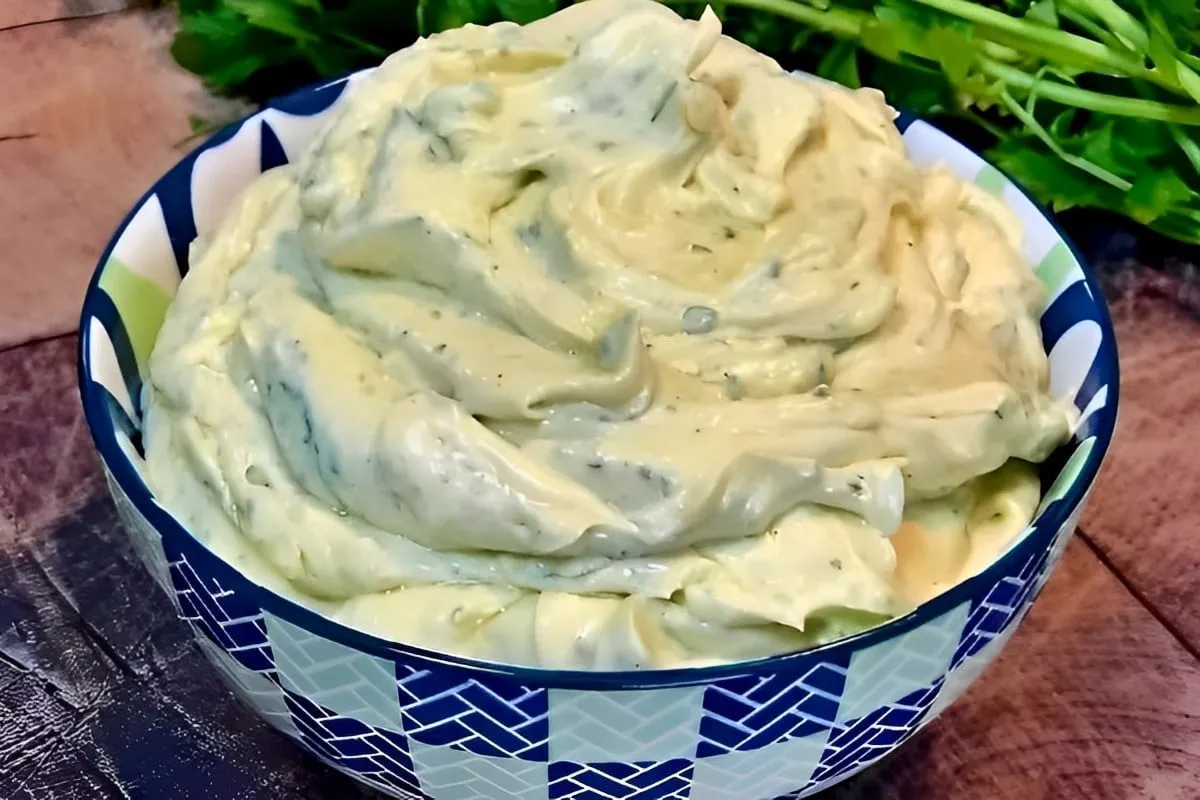 Maionese caseira temperada para lanches hambúrgueres e salad