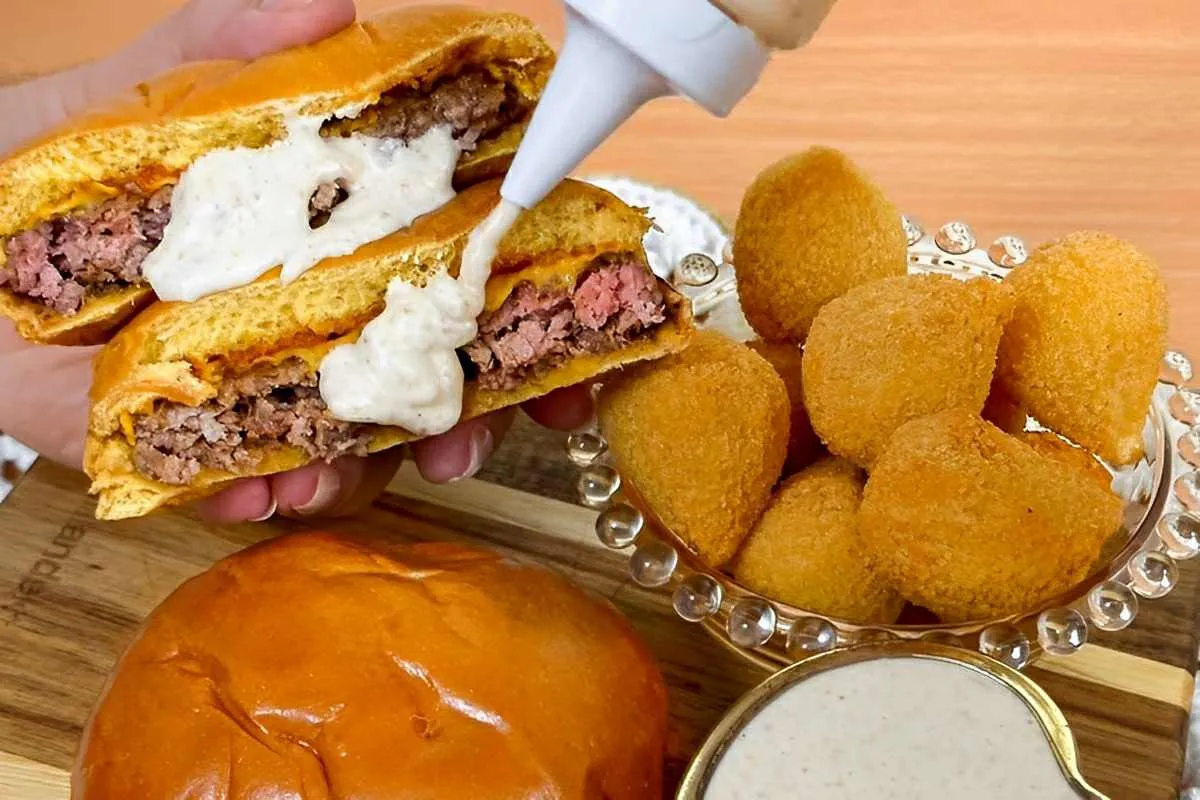 Maionese temperada de lanchonete para deixar seus lanches ai