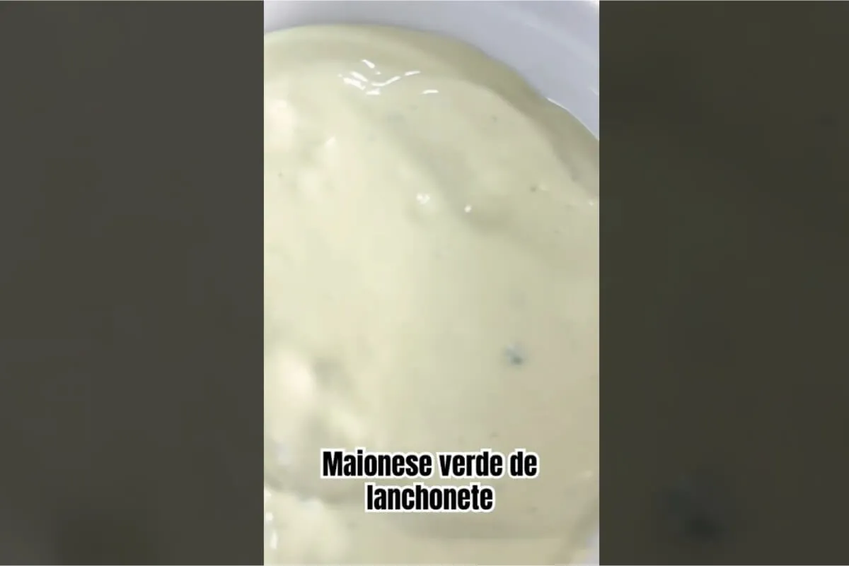 Maionese verde de lanchonete: veja como eles fazem para fica