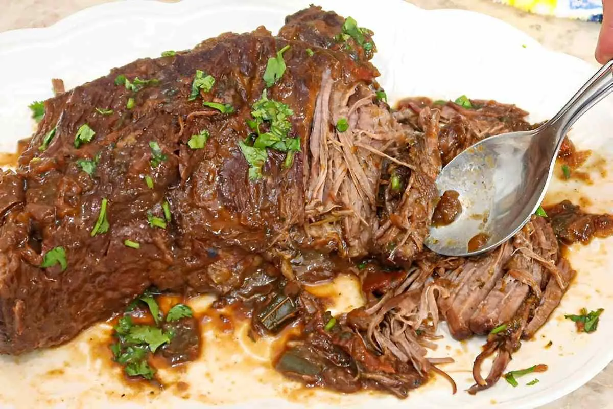 Maminha na panela de pressão tão macia que desmancha na boca