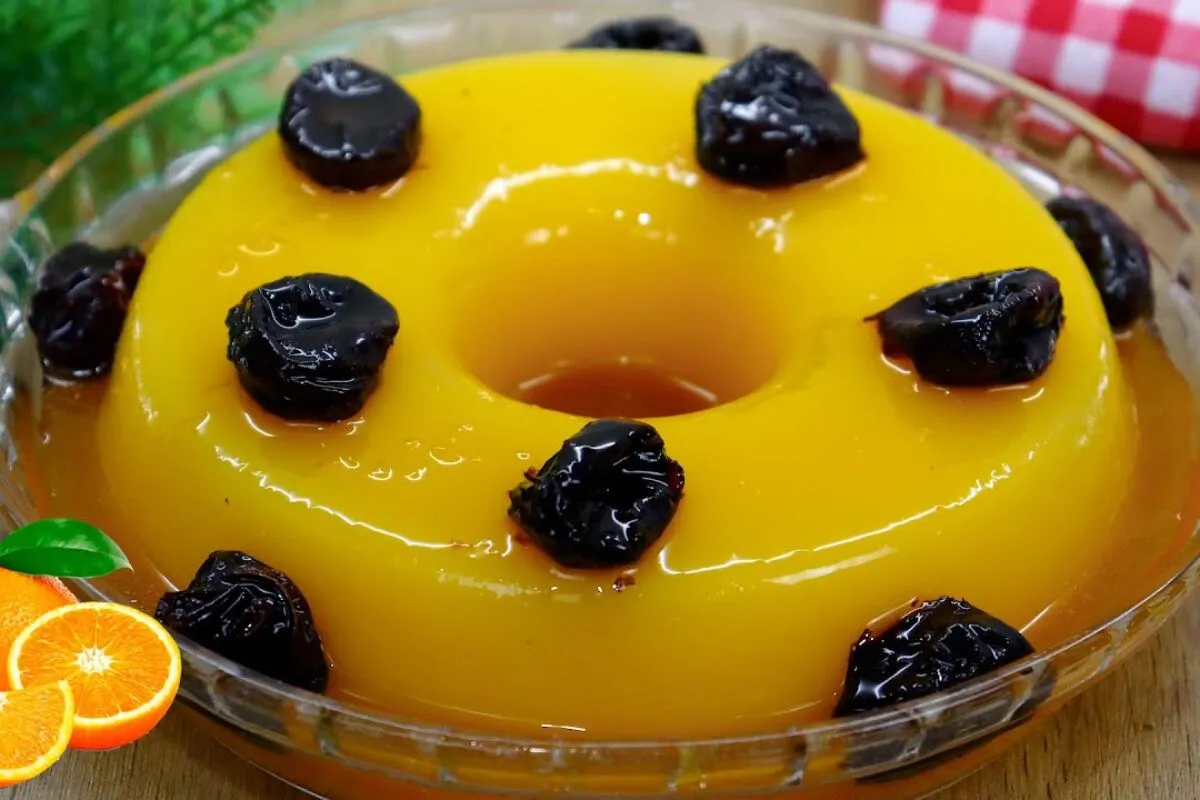 Manjar de laranja lindo e fácil de fazer com sabor que conqu