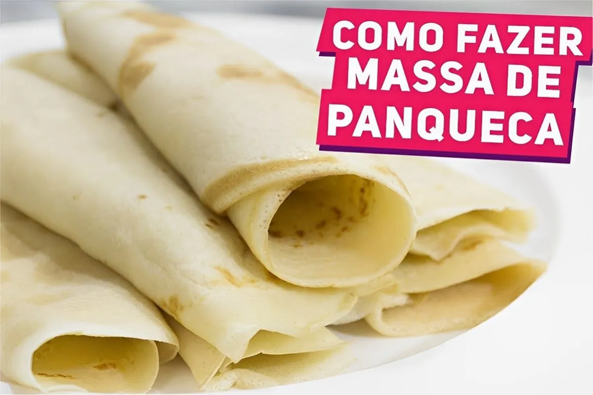 Massa básica para panqueca muito fácil e fofinha para rechea