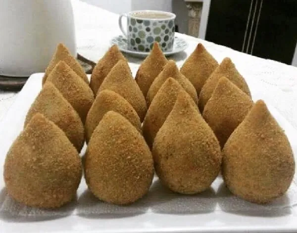 Massa de Coxinha com Maionese