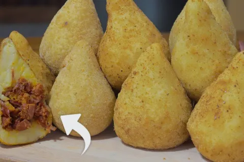 Massa de coxinha com segredo especial para ficar perfeita, l