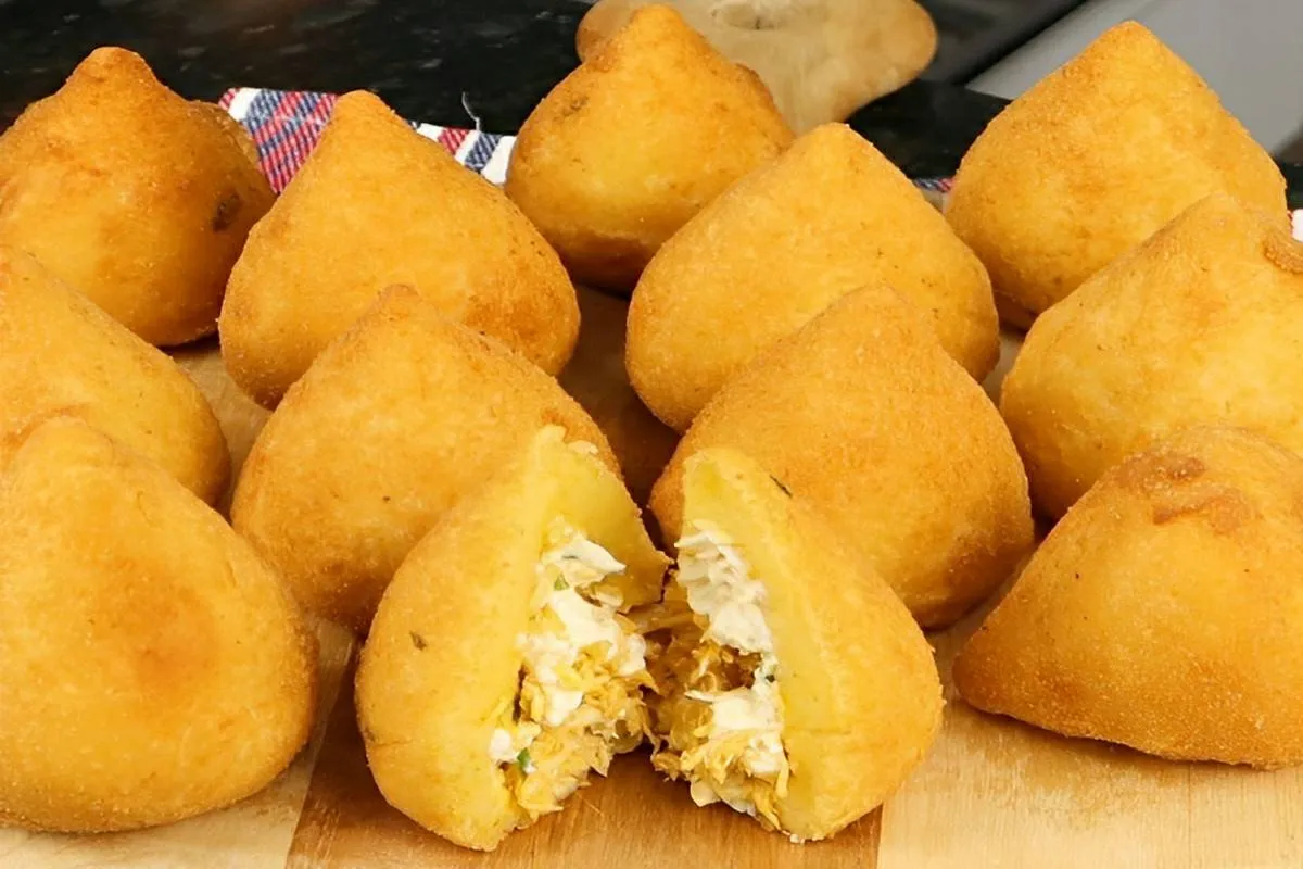 Massa de coxinha especial para fazer os mais diferentes tipo